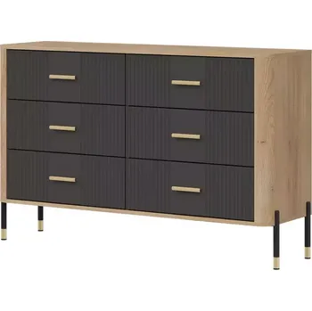 Ložnicová sestava Komoda Dante DT04 dub cremona/antracit