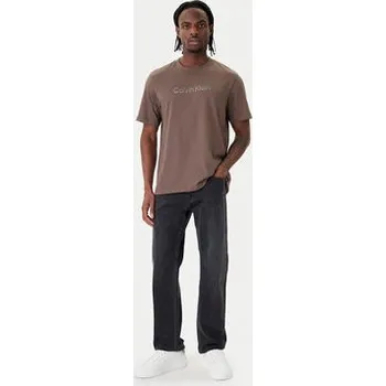 Pánské tričko Calvin Klein T-Shirt LV04LF813G Béžová Regular Fit XS