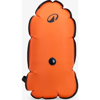 Potápěčské vybavení DECATHLON Bezpečnostní plavecká bójka s vnější síťkou OWS100 ORANŽOVÁ