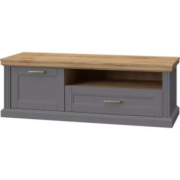 Obývací stěna Tv Stolek Tara TV1K1F graphite/pacific walnut