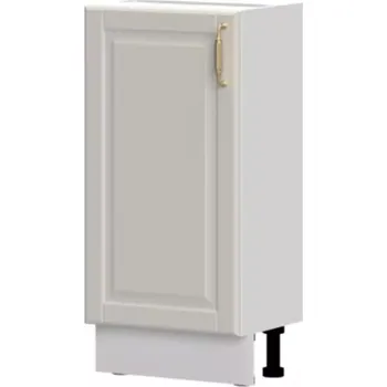 Kuchyňská skříňka Evergreen R3-40-1K/4 ivorymat