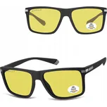 Brýle pro noční jízdu obdélníkové, rozjasňující, polarizační, pánské MONTANA