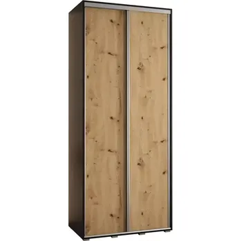 Předsíňová stěna Skříň 45 Canaris 1 120 černá/artisan/silver