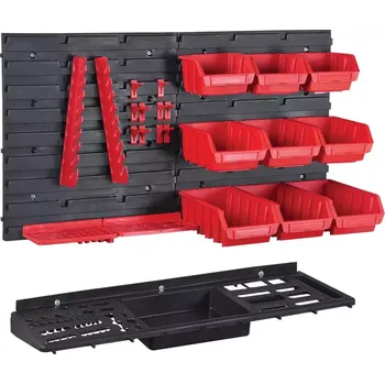 Věšák Nástěnný panel Fixing Wall Medium - sada