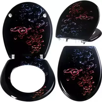 WC sedátko Black Drops