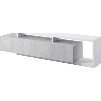 Obývací stěna Konferenční stolek Bota 97 Bílá/Betón Colorado