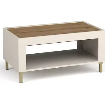 Obývací stěna Konferenční Stolek Mossa M09 dub whisky/cashmere