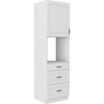 Kuchyňská skříňka Kuchyňská skříňka STILO bílá mat/bílá 60dps-210 3s 1f