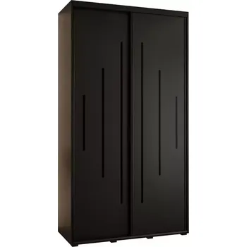 Předsíňová stěna Skříň 45 Canaris 12 140 černá/černá