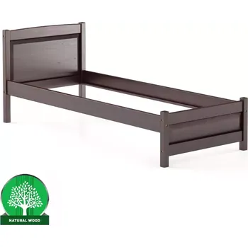 Ložnicová sestava Postel borovicová LK125–80x200 ořech