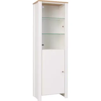 Vinotéka Vitrína Berg 11L Cream/Dub Zlaty