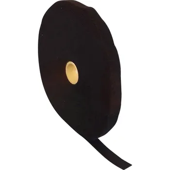 Zip FASTECH® T0602099991125 pásek se suchým zipem ke spojování háčková a flaušová část (d x š) 25000 mm x 20 mm černá 25 m