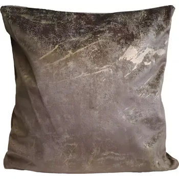 Polštář Povlak Plain Velvet YX514 40x40cm hnědý