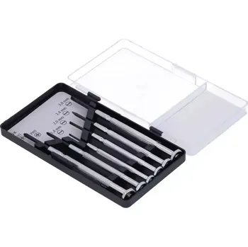 Šroubovák Sada šroubováků pro jemnou mechaniku, 6 ks, PH+SL