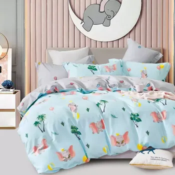 Povlečení Povlečení z bavlněného saténu ALBS-M0013B 140x200