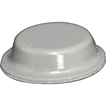 TOOLCRAFT PD2125G podstavná nožka přístrojová samolepicí, kulatá šedá (Ø x v) 12.7 mm x 3.5 mm 1 ks