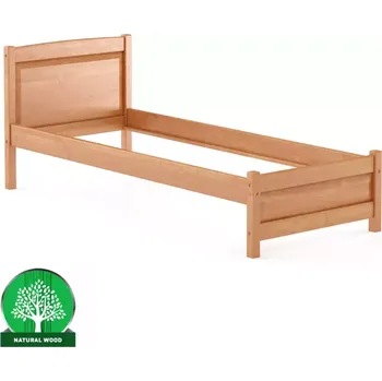Ložnicová sestava Postel borovicová LK125–80x200 olše