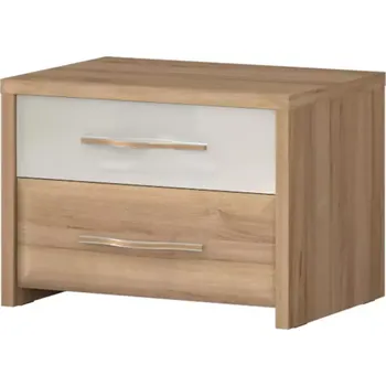 Ložnicová sestava Noční Stolek Gala ns2/gl pacific walnut/beige