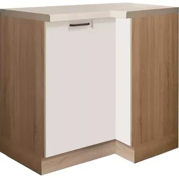 Kuchyňská Skříňka Favorit 15D levá Sonoma/White