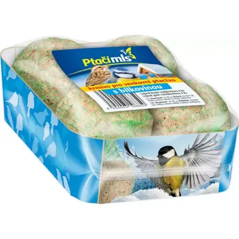 Krmivo pro ptáka Lojové koule s bílkovinou 4 ks x 90 g