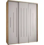 Skříň 45 Canaris 12 190 artisan/bílá/silver