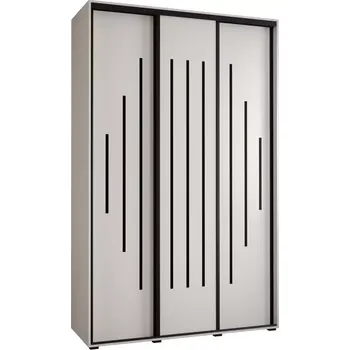 Předsíňová stěna Skříň 45 Canaris 12 150 bílá/černá