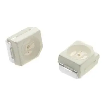 Polovodič LED SMD 3528 zelená čirá 1120mCd 12V/ 15mA 120°