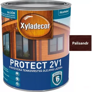 Lak na dřevo Xyladecor Protect 2v1 Palisandr 0,75l