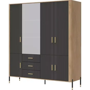 Ložnicová sestava Skříň Dante DT17 dub cremona/antracit