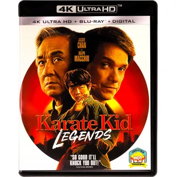 Blu-ray film Karate Kid: Legends Blu-ray 4K disk