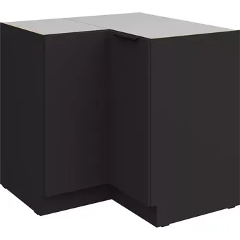 Kuchyňská skříňka Aria BL/BL Anti Fingerprint 90x90 Dn 2f Bb