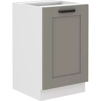 Kuchyňská skříňka Kuchyňská skříňka Luna claygrey/bílá 50ZL 1F BB
