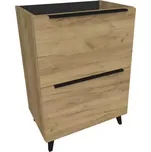 Skříňka Lorus 60 zlatý dub