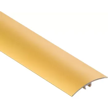 Podlahová lišta PARQUET MERCADO Přechodový profil LW 30 zlatý 30 mm x 5 mm x 2.700000047683716 m