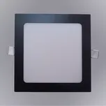 LED podhledové svítidlo SQUARE 9W 4200K ČTVEREC ČERNÝ