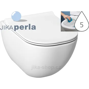 Klozet JIKA Mio-N klozet závěsný, RIMLESS, bílý Varianta: bez povrchové úpravy JIKA-PERLA