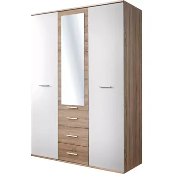 Předsíňová stěna Skříň Dino Dub Sonoma/Bílý DSW DI-01