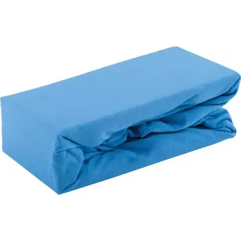 Prostěradlo Jersey prostěradlo s gumičkou 115GSM 120x200 modrá