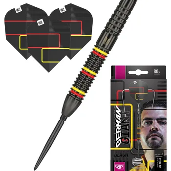 Šipka Target-Darts Šipky Steel Gabriel Clemens 80% black 24g