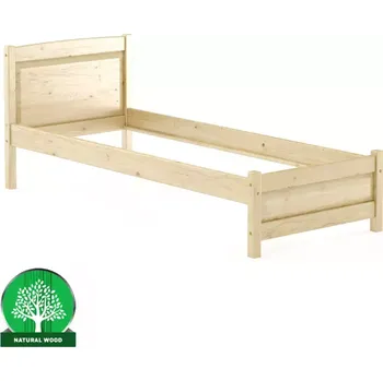 Ložnicová sestava Postel borovicová LK125–80x200 přírodní