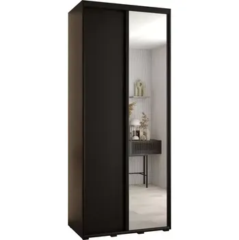 Předsíňová stěna Skříň 45 Canaris 3 140 černá/černá