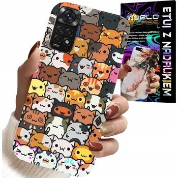 Pouzdro na mobilní telefon POUZDRO PRO XIAOMI NOTE 11 / 11S - ZADNÍ KRYT S ROZTOMILÝMI KOČIČKAMI, KOČKAMI, KRYT