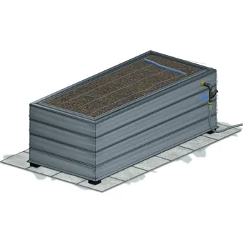 Vyvýšený záhon Záhon terasový se závlahou KAROTEN výška 60&nbsp;cm 40×100 cm