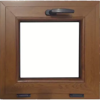 Okno Okno sklápěcí 56,5x53,5cm zlatý dub