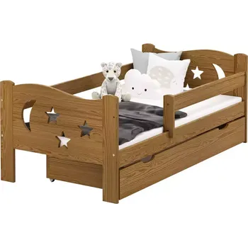 Ložnicová sestava Postel Mikołaj 80x160 dub