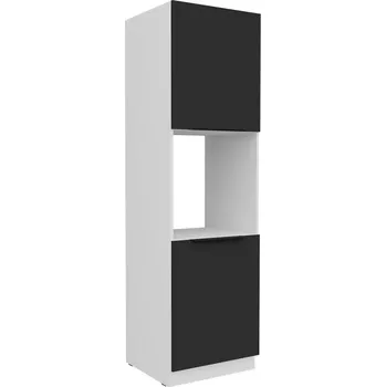 Kuchyňská skříňka Aria BL/WH Anti Fingerprint 60DP-210 2F