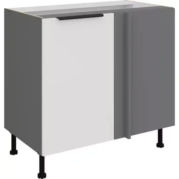 Kuchyňská skříňka Aria WH/ANT Anti Fingerprint 105 Nd 1f Bb