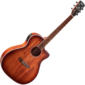 Kytara Cort GA-MEDX-OP-M Brown Sunburst Elektroakustická kytara Jumbo
