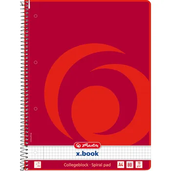 Sešit Sešit A4 s mřížkou Herlitz, 80 listů