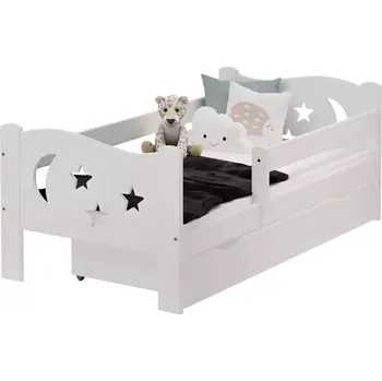 Ložnicová sestava Postel Mikołaj 80x180 bílá